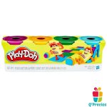 Play Doh Plastilina Set de 4 Botes
