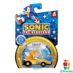 Sonic Auto Coleccionable con Figura Tails